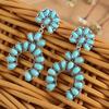 2PC Women's Fashion Bohemian Earrings, Jewelry Design, Suitable for Date, Party, Festival Gifts