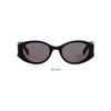 Dior 2026 Spring Summer Collection CD Logo Design Acetate Butterfly Sunglasses Unisex Sunglasses Black GLOWB3IXR_10A0