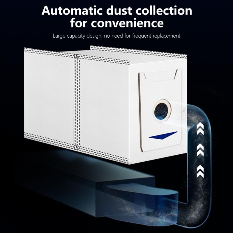 Packung mit 10 Staubbeuteln Staubsaugerbeutel Ersatz Staubsauger Staubbeutel Stoffmaterial für T30PRO/MAX Modelle