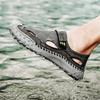 Summer Breathable Men's Sandals Fashion Roman Sandals Handmade Mesh Casual Shoes Platform Outdoor Men's Beach Sandals
