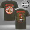 Airbourne Bomb Girl Tour 25 Two Sided Unisex T-Shirt Unisex T-Shirt