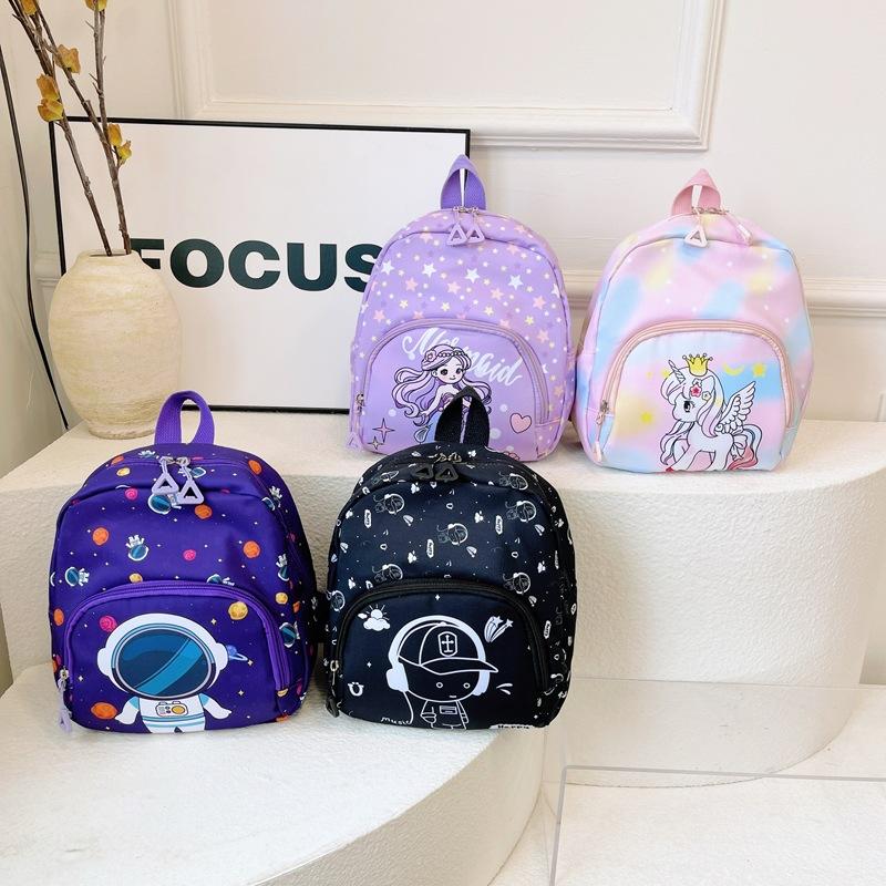 Süßer Cartoon-Rucksack für Jungen und Mädchen, Druck im Auslandsstil, Kinderrucksack, Süße Baby-Schüler-Schultasche