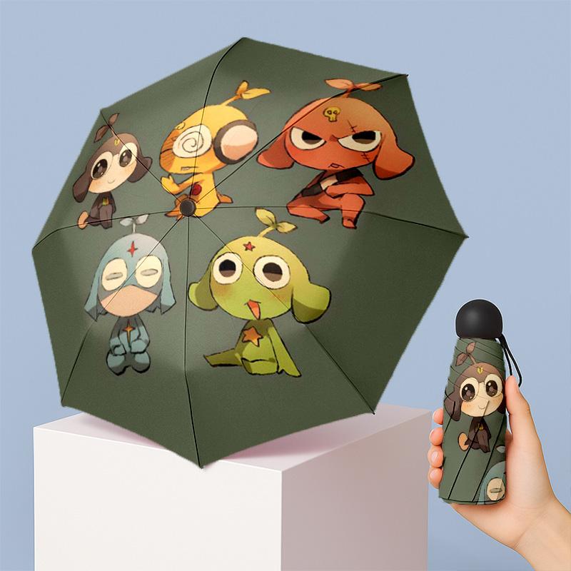 Keroro (5) Outdoor Umbrella Perfect for Beach Trips Travel Adventures and All Season Outdoor Activities