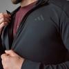 Adidas FW24 Climacool Puremotion Series Versatile Zip-Up Hooded Long Sleeve Jacket Men jackets Black JE5691