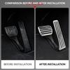 Car Pedal Cover for LEADING IDEAL L7 L8 L9 LIXIANG 2022 2023 2024 Gas Brake Pedals Non-Slip Stainless Steel Pad Accessories