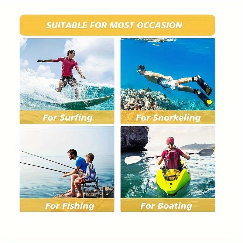 4pcs Floating Keychain for Boating - Versatile Keyring Suitable for Swimming, Fishing, and Outdoor Adventures