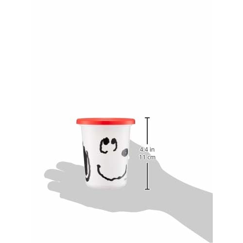 Skater 3 Tumblers with Straws 320ml Snoopy Face Peanuts Made In Japan SIH3ST