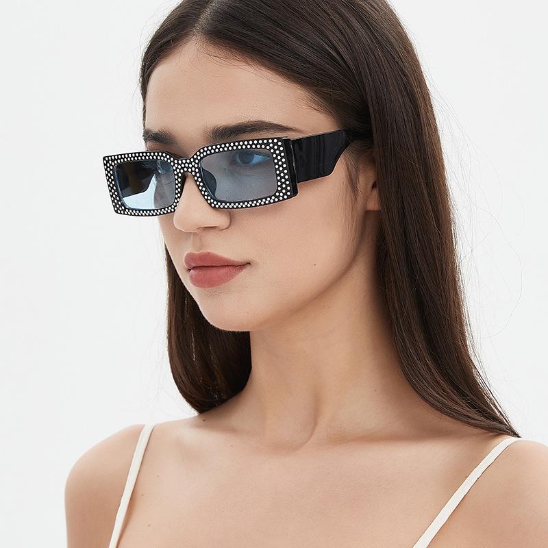 Vintage Quadratische Sonnenbrille Für Frauen Männer Rechteckige Sonnenbrille Weibliche Ovale Brillen Oculos De Sol für Männliche Weibliche Brillen
