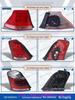 Compatible with 05, 09, 13, 15, and 18 Models: 12th Gen Crown LED Rear Taillight Assembly with Brake & Turn Signal