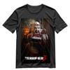 Art The clown T Shirt Terrifier 3 Action Graphic Shirt S-XXXL Terrifier Fan Gift