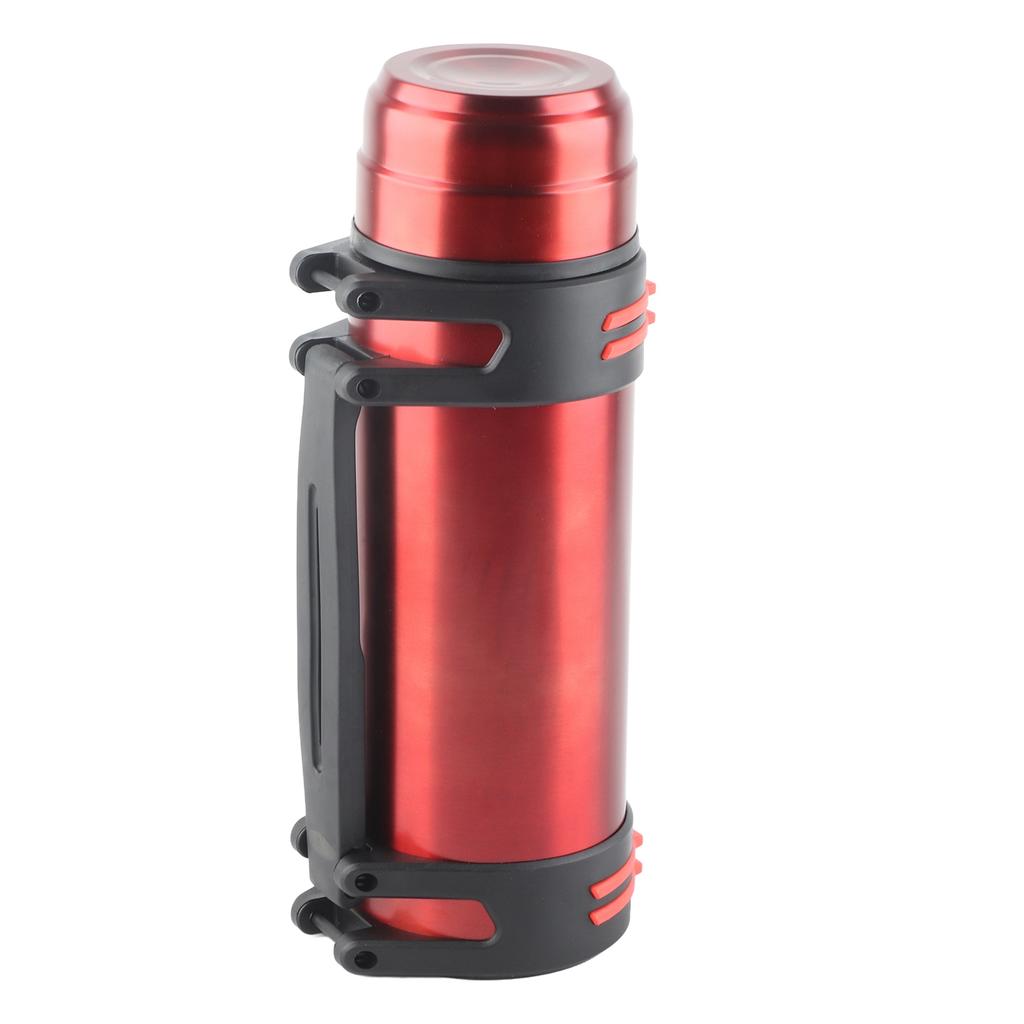 Borraccia Termica da 2L 2 Litri 68oz in Acciaio Inossidabile Sottovuoto con Cinturino Maniglia