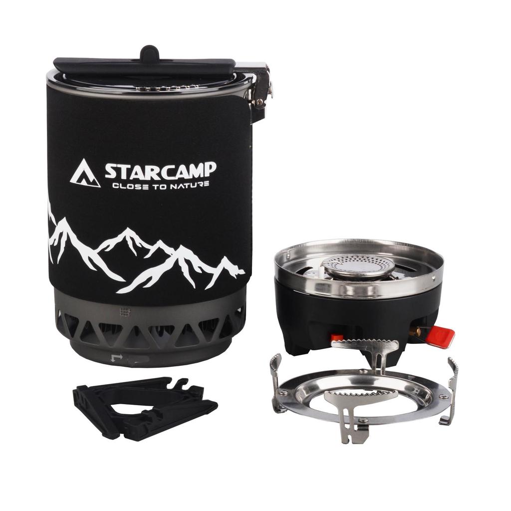 1100ML Portable Outdoor Camping Gas Stove & Cookware Set