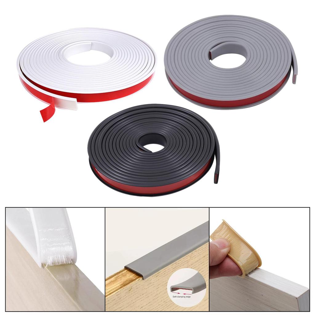 Self Adhesive Veneer Edging 10M Furniture Edge Protector U Shape Edge Banding for Hardboard Boards Shelf Furniture Restoration