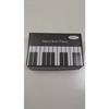 Portable Roll-Up Electronic Piano, 49 Keys, Battery-Powered, Foldable Electronic Soft Keyboard, ABS Plastic, for Beginners, Black