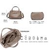 First layer cowhide women's bag pleated cloud bag crossbody shoulder bag autumn new high-end leather handbag