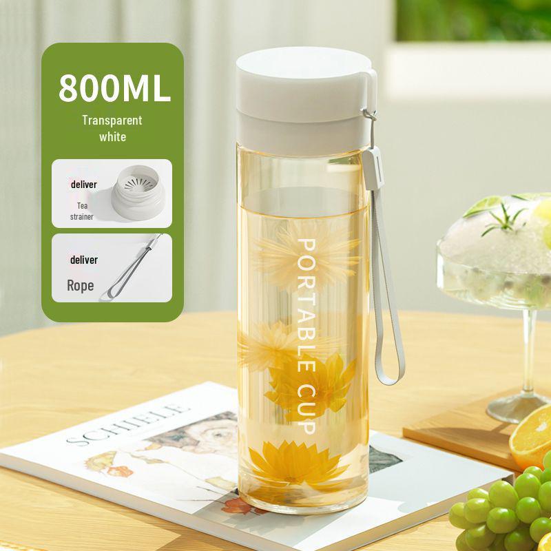 Large Capacity, Durable Sports Water Bottle for Students - Korean Style