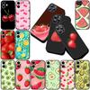 Cover for Xiaomi Redmi Note 12 11 10 A3 Pro 10A 10C 12C Note12 5G 4G Phone Case Cherry Strawberry Fruit Summer Avocado Lemon