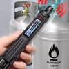 Portable Combustible Gas Leak Detector with Audible & Visual Alarm Natural Gas Leak Detector for Methane & Propane