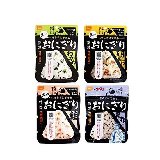 Onigiri da Onishi Set da 4 Tipi WakameSalmoneRiso MistoKombu