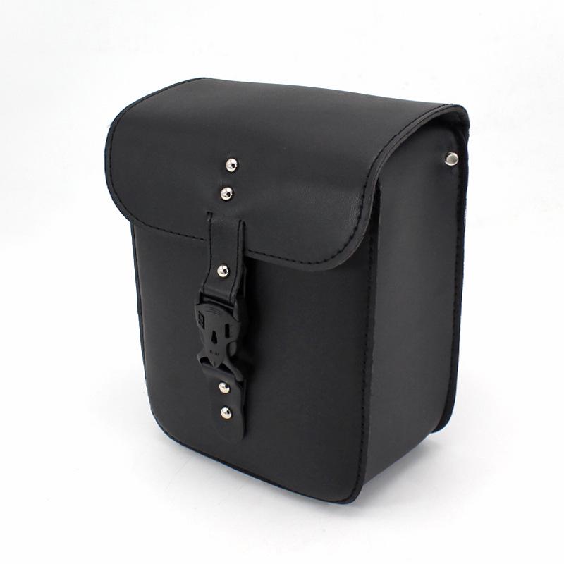 

Ретро кожаная мотоциклетная кофры и сумка для инструментов для электрических Harley чёрный