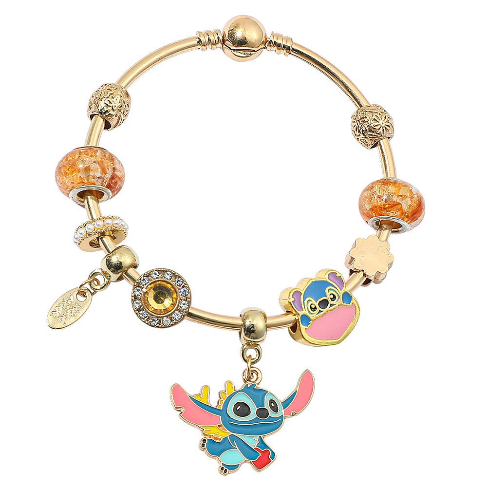 

Stitch Cartoon Hand Jewelry With Electroplated Zinc Alloy For Men Women