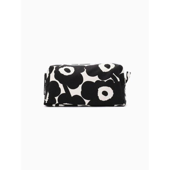 [Marimekko] Tiise Mini Unikko Pouch Women 52_1_52219471294 Black x White Black/White