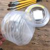 Portable Foldable Painting Brushes Holder Cleaning Case Washing Pen Bucket