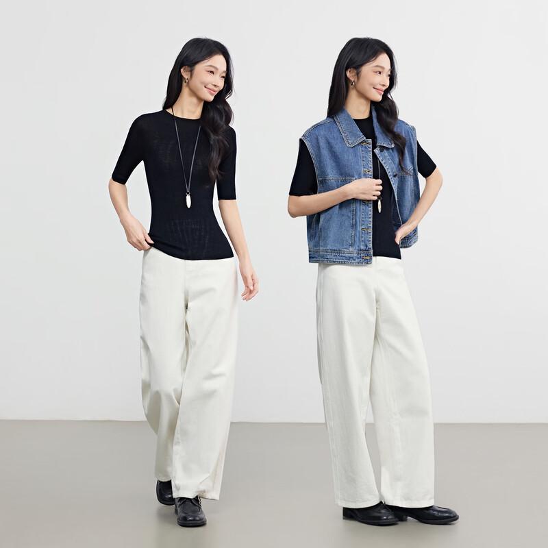 Elva' Island Short Sleeve Pullover Sweater