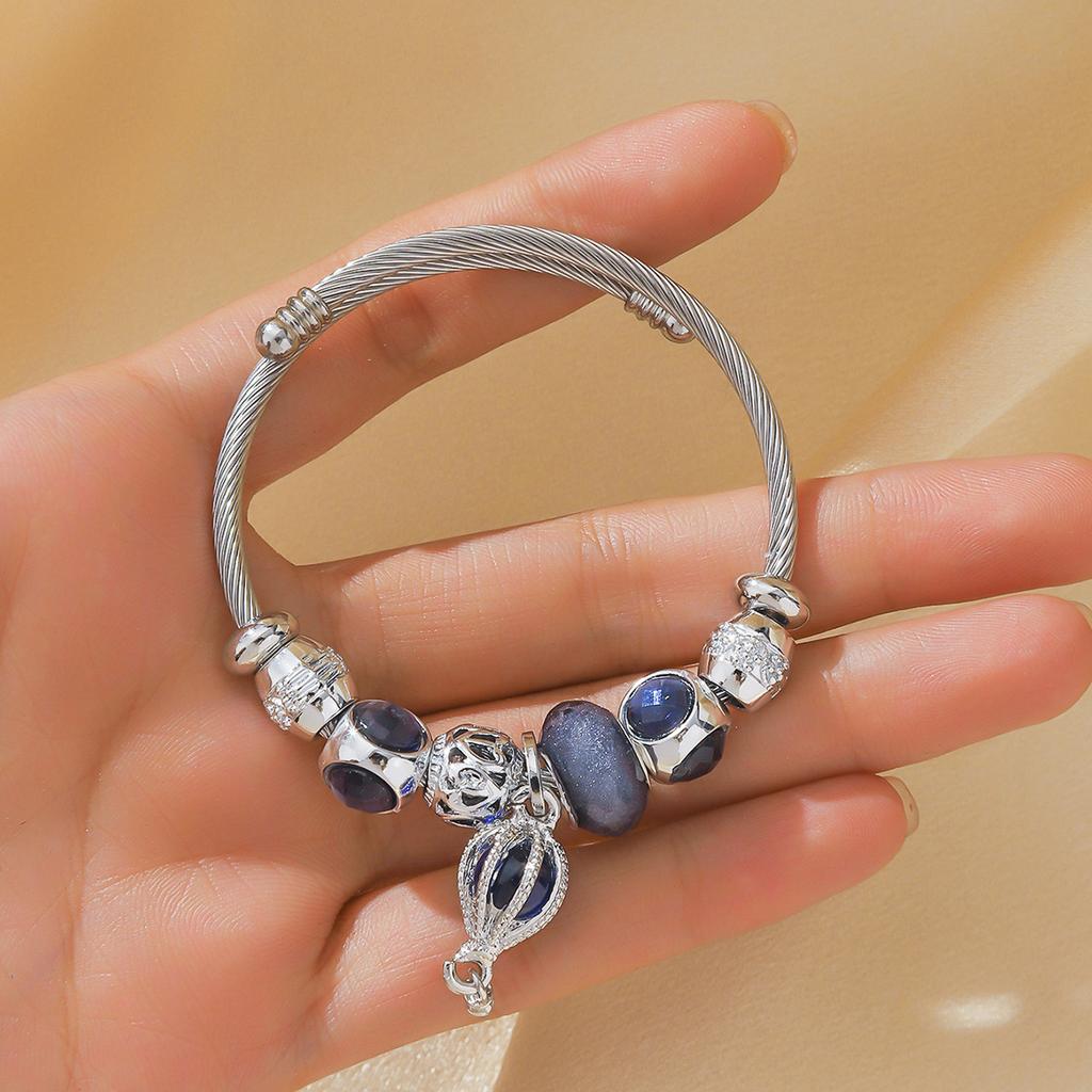 Style Bracelet Crystal Bracelet Beaded Bracelet Jewelry Dream Catcher Flower Love Woman