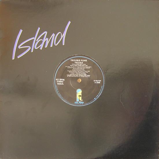 

12inch Record TROUBLE FUNK Trouble 096739 Island Records 1987 US Rap HipHopRB Used