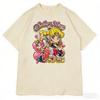2026 Fashion Cotton Sailor Moon Lost Americana Tsukino Usagi Y2K TShirt Unisex High Quality Casual Parentchild Cotton Soft Tee