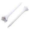 50 Pieces of 70/83MM Plastic ABS Material Durable and Sturdy Golf Course Training Golf Tee