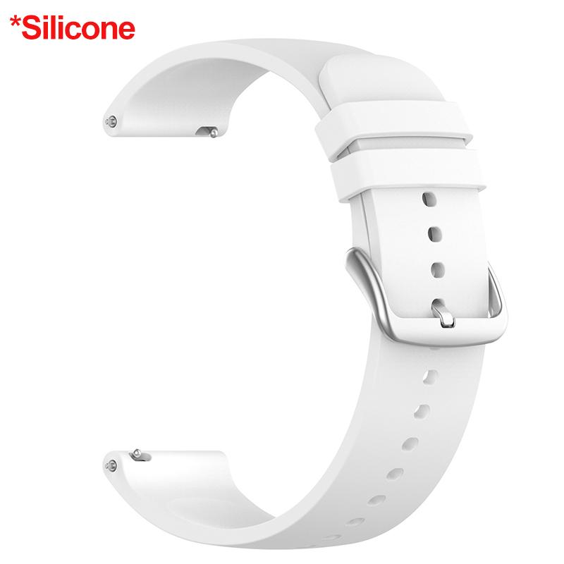 

22mm 20mm Leather Strap For HUAWEI WATCH GT 5 46mm WATCH 5 Pro GT 3 GT2 Pro 46mm Buds Band Watchbands Soft Replacement Wristband 20mm Universal