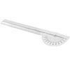 Goniometer Joint Range Motion Protractor 180 Degree Transparent Clear Mark Finger Measuring Physical Therapy Ruler