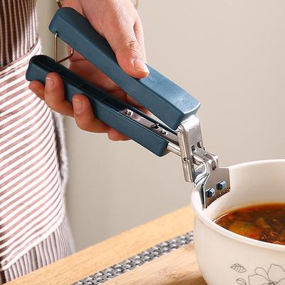 1 Pz Pinze Antiscottatura per Piatti e Ciotole Supporto a Morsetto per Spostare Piatti o Ciotole Fuori dalla Pentola Forno a Microonde