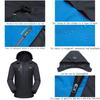 Waterproof Windproof Men Warm Coat With Detachable Hood And Adjustable Cuffs For Winter
