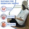 Donut Seat Cushion Comfortable Memory Foam Cushion With Anti Slip Bottom Ergonomic Office Chair Cushion Massage Buttocks Pad