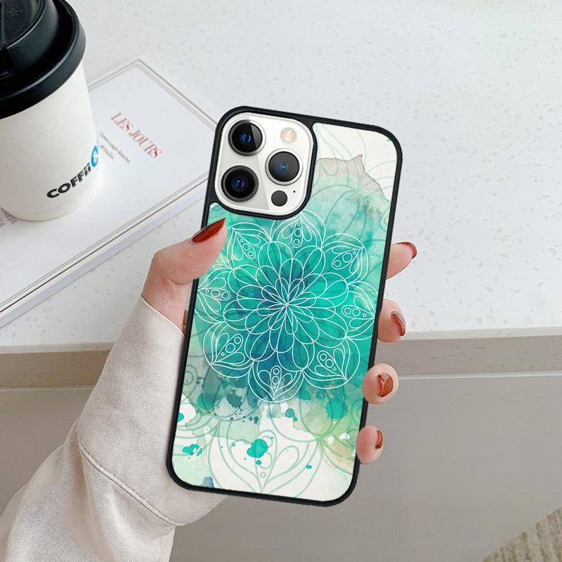 Indian Pattern Mandala Phone Case For iPhone 17 Air 16 Pro Max 15 14 Plus 12 13 Shell Cover Coque