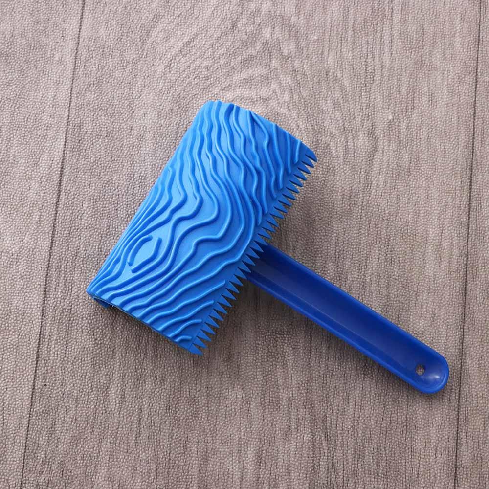 Rubber Rolling Brush Empaistic Graining Painting Tool Knurling Decoration Paint Roller  Household