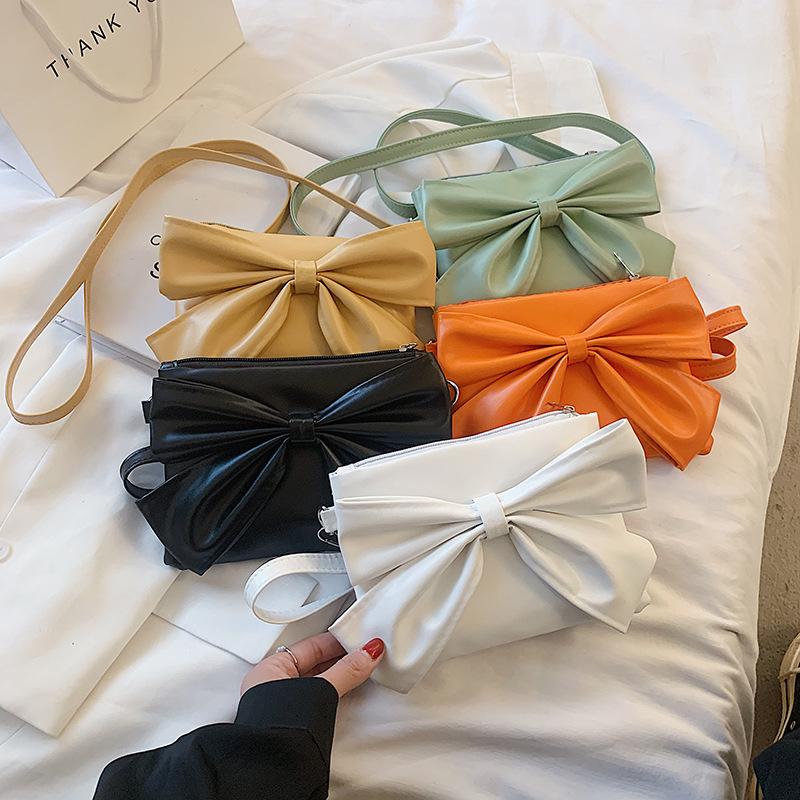 

Твердые сумки из натуральной кожи, универсальные модные сумки для женщин, съемная сумка с галстуком-бабочкой, женская сумка