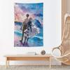 Anime VViolet Evergarden Tapestry Microfiber Wall Hanging For Bedroom Living Room Decor Outdoor Festival Garden Bar Background