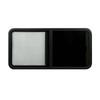 RV Sliding Window W1257 H597mm Waterproof Insectproof Tempered Glass UV Protection for Campers Const