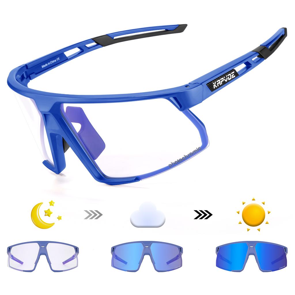 Kapvoe Cycling Polarized Sunglasses for Men Women Luxury Glasses Driving Cycling Golf Bike Glasses Fashion Shades Hiking Eyewear