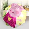 Peppa Pig, Flower Automatic Opening and Closing, 8 Rib Structure Portable Umbrella, Suitable for Men and Women In All Seasons Perfect Gift