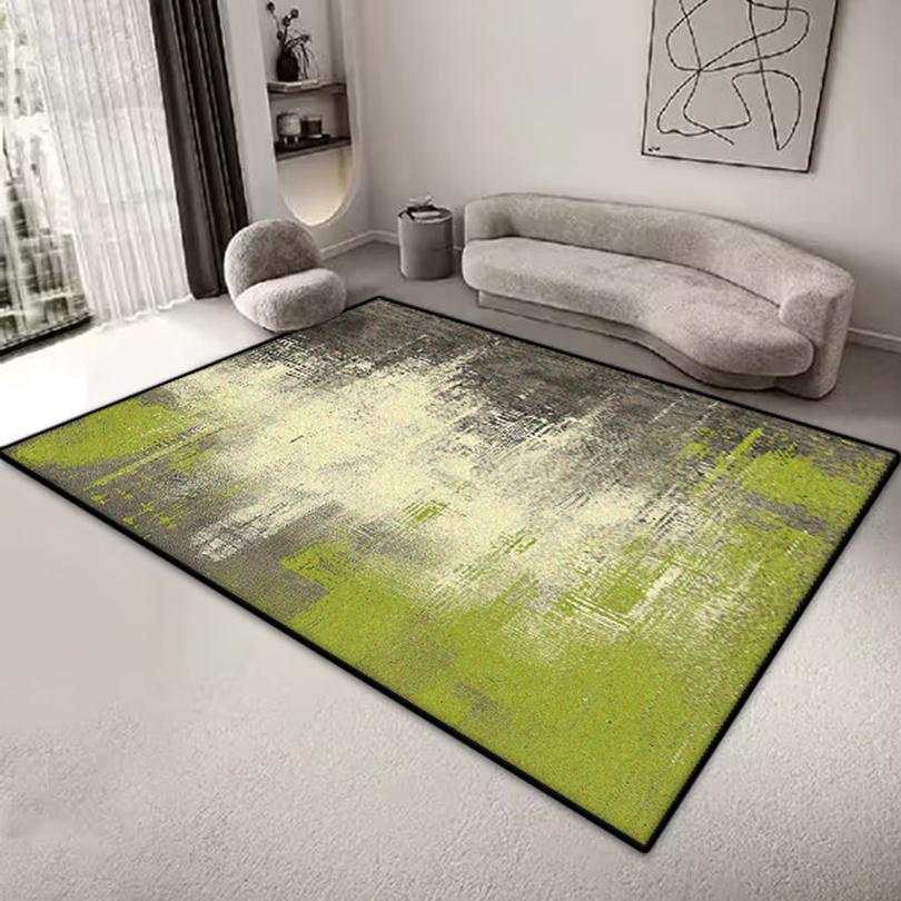 Simple Style Non-slip Decoration Home Carpet for Live Room Soft Sofa Table Mat Easy Cleaning Room Decor Abstract Bedroom Rug