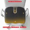 Comfortable breathable seat cushion, U-shaped design wave sponge massage cushion can relieve buttock pressure/coccyx pain
