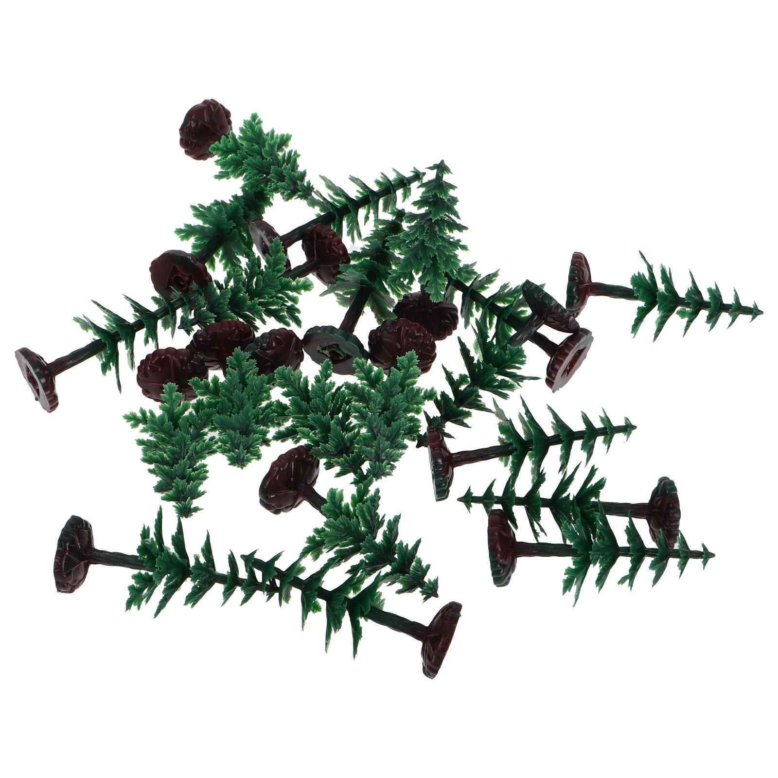 

20Pcs Mini Christmas Trees Artificial Tiny Xmas Pine Trees for Holiday Table Decor Micro Landscape DIY Xmas Village other