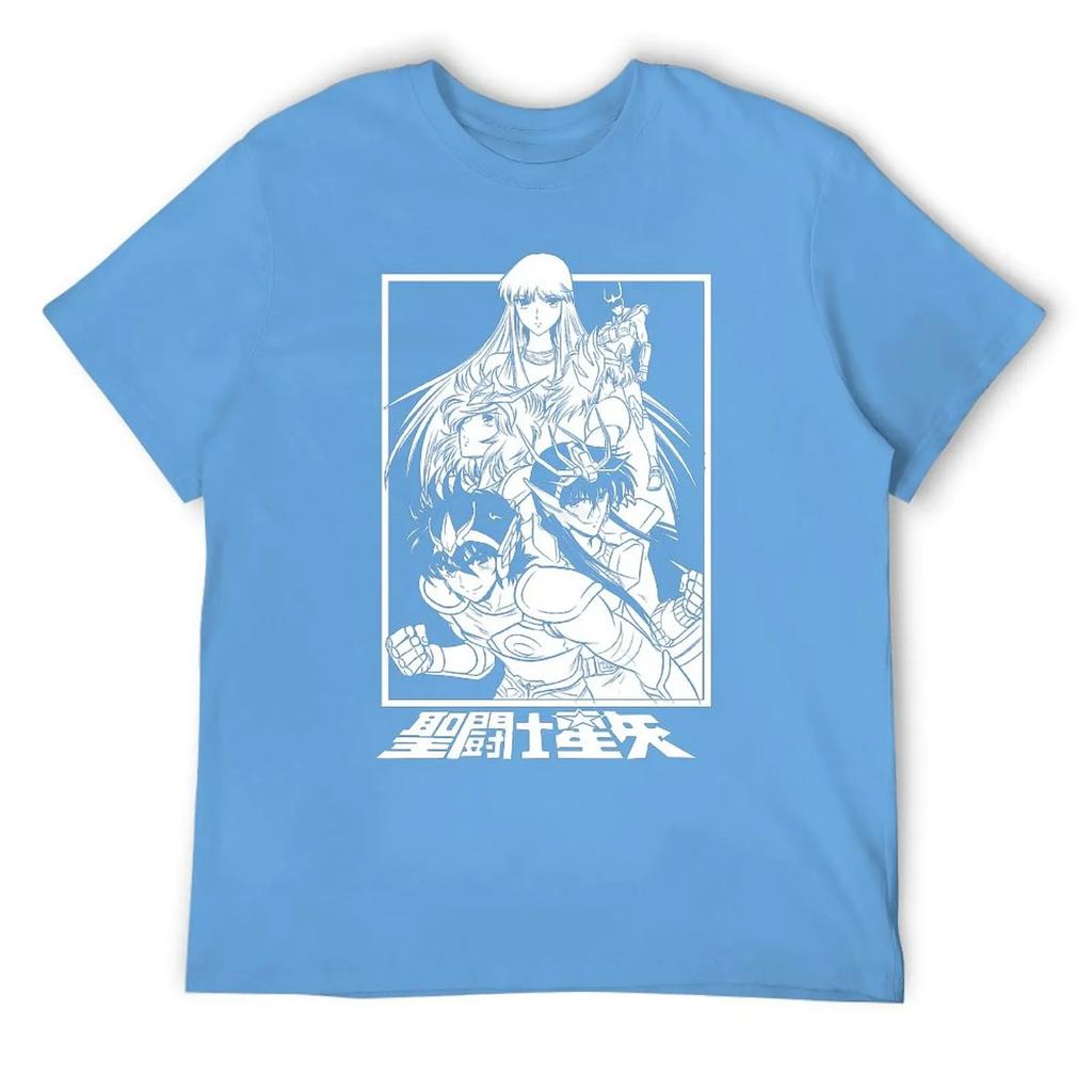 SAINT SEIYA Classic For Sale Round Neck T-shirt Movement Tees Top Quality Funny Novelty Travel USA Size