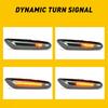 Sequential LED Side Marker Blinker Turn Signal Light For 12-15 BMW E88 Cabriolet