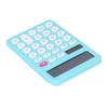 Solar Calculator Solar Battery Dual Power Supply Business Type Candies Color Office Calculator for Student